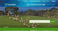 Desktop Screenshot of foodandbeveragetasmania.com