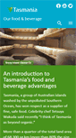 Mobile Screenshot of foodandbeveragetasmania.com